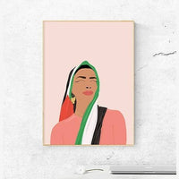 Studio Saba - Gaza Woman wall art