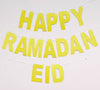 Glitter Letter Banner - Ramadan & Eid