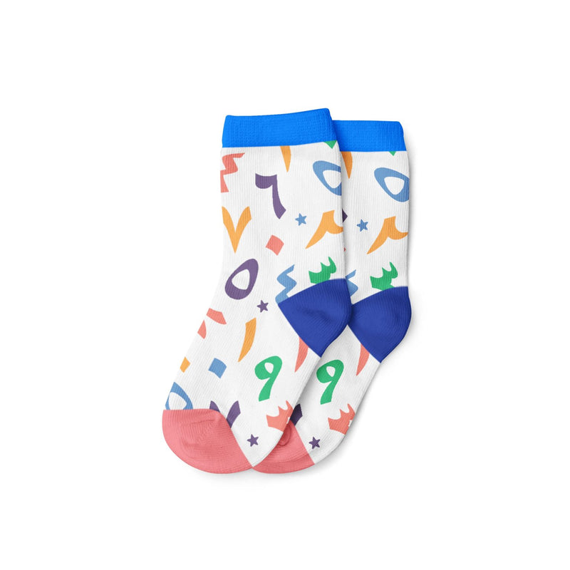 Halal Socks-Kids Numbers