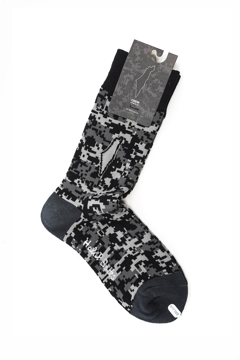 Halal Socks-Mens Palestine Camo