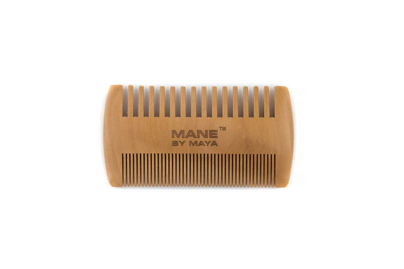 Maya Cosmetics Wooden Beard Comb