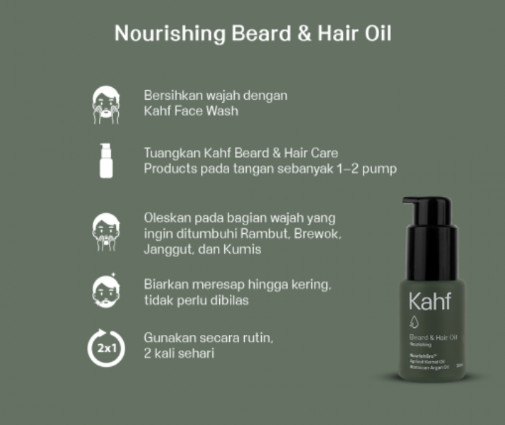 Kahf Nourishing Beard Oil 30 ml