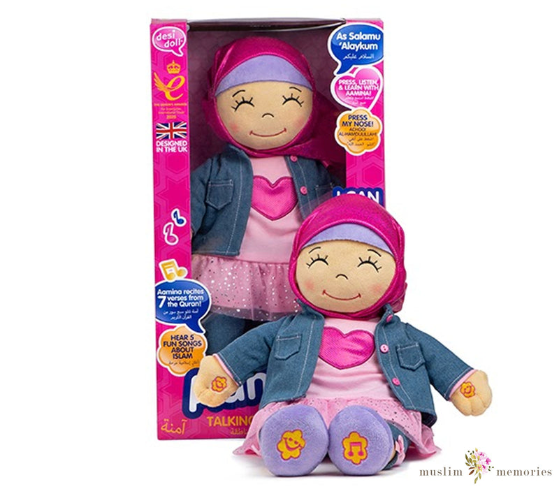 Islamic Talking Doll Listen & Learn-Aamina