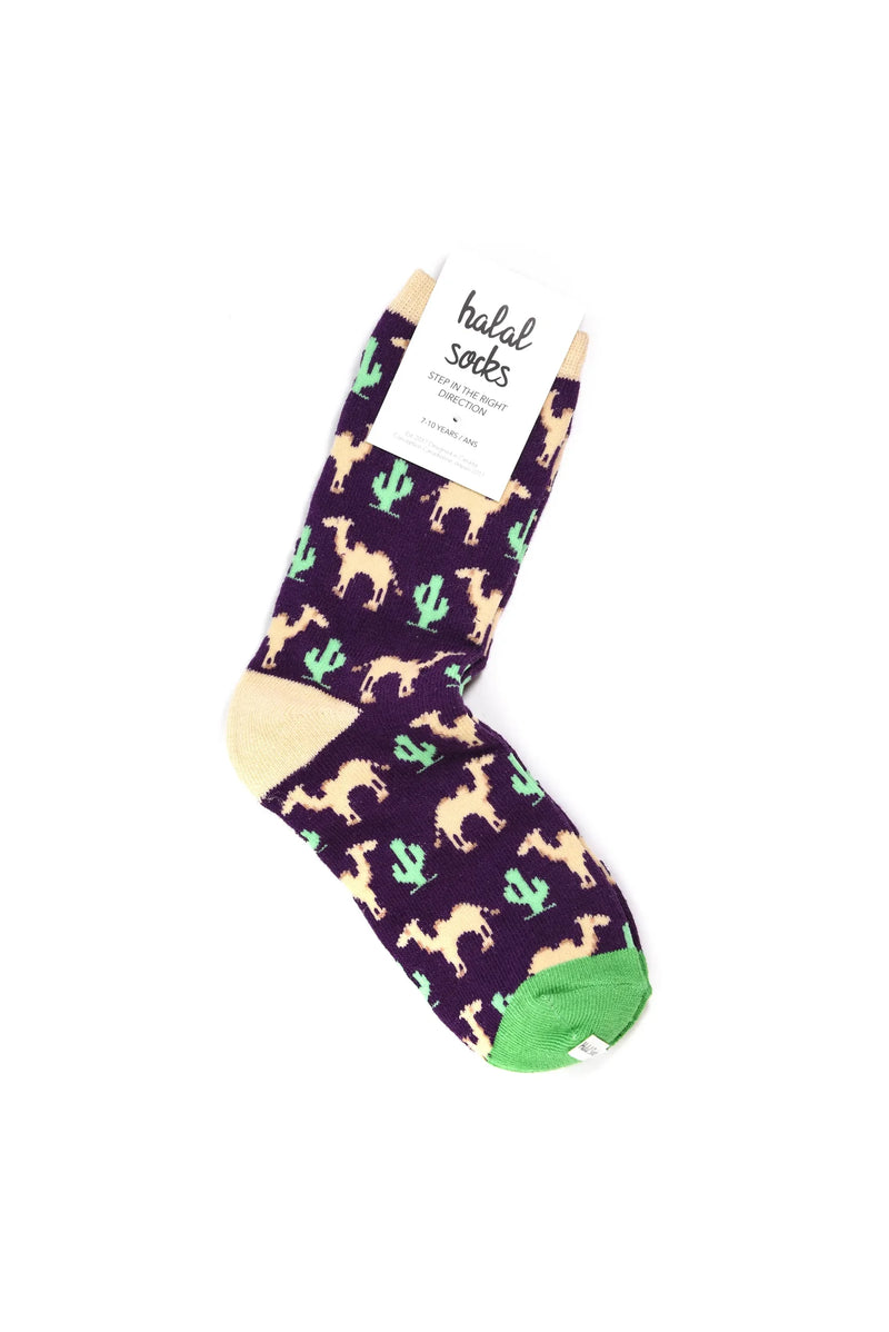 Halal Socks-Kids Camels & Cacti