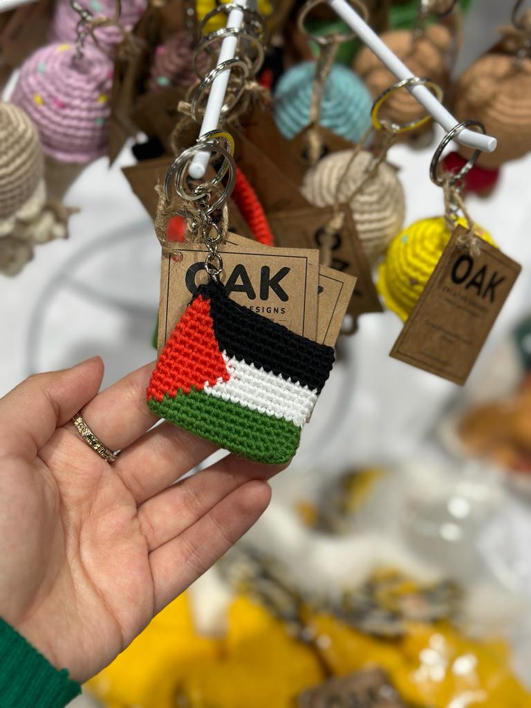 Palestine Flag Keychain