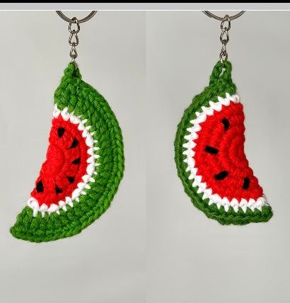 Watermelon Keychain 3D